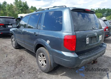 2003 Honda Pilot Ex-L from USA, damaged, VIN 2HKYF18533H520952